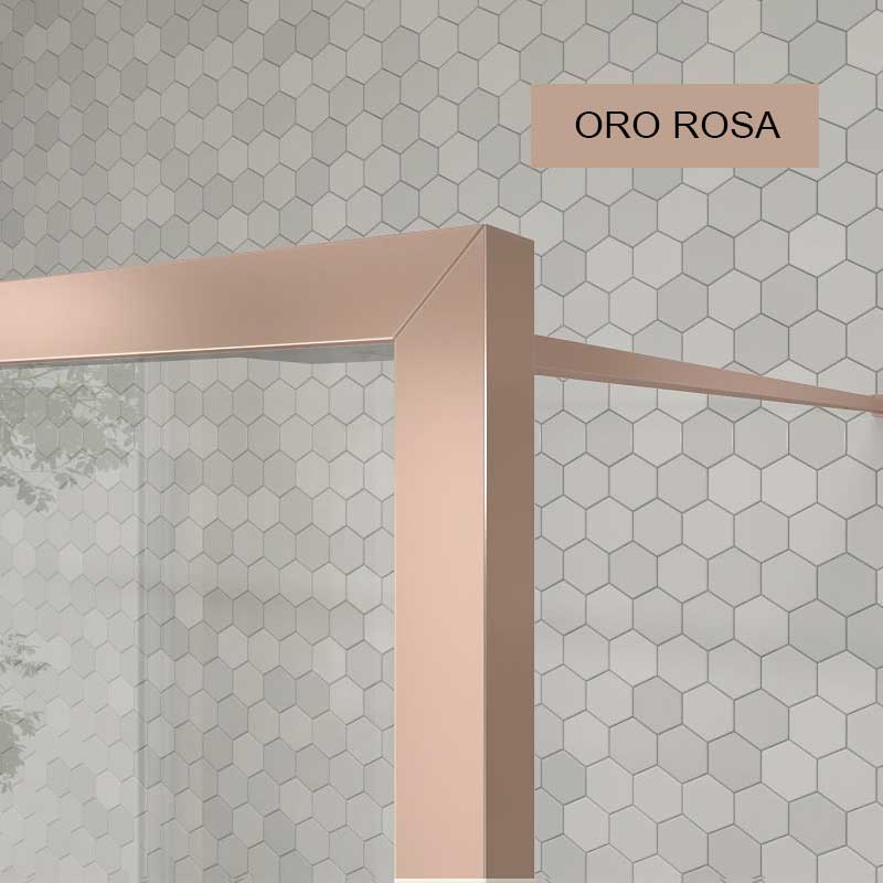 Fijo de
ducha a medida mampara LINE L con perfilería enmarcada 3 cuerpos - Vidrio 4
MM con tratamiento anti-cal incluido- Brazo sujeción acero inox - Imagen 8