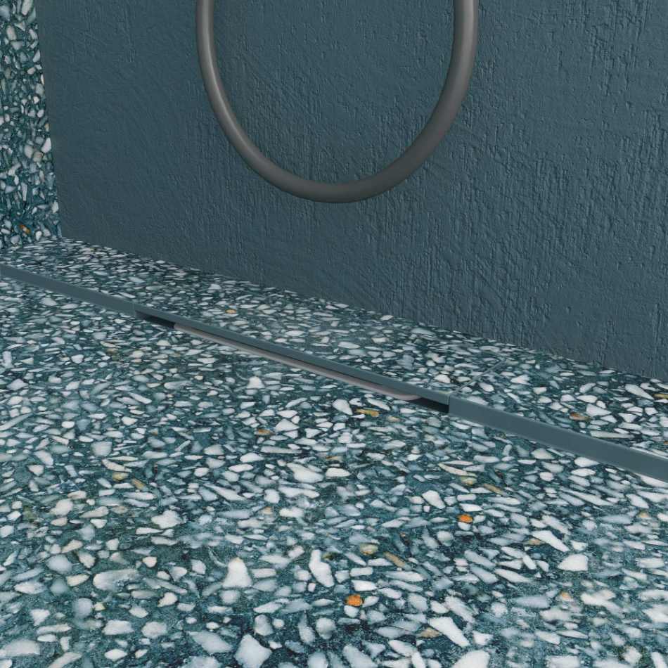 Panel de revestimiento para pared de baño MSCOMPACT efecto terrazo BISSAZA - Imagen 2