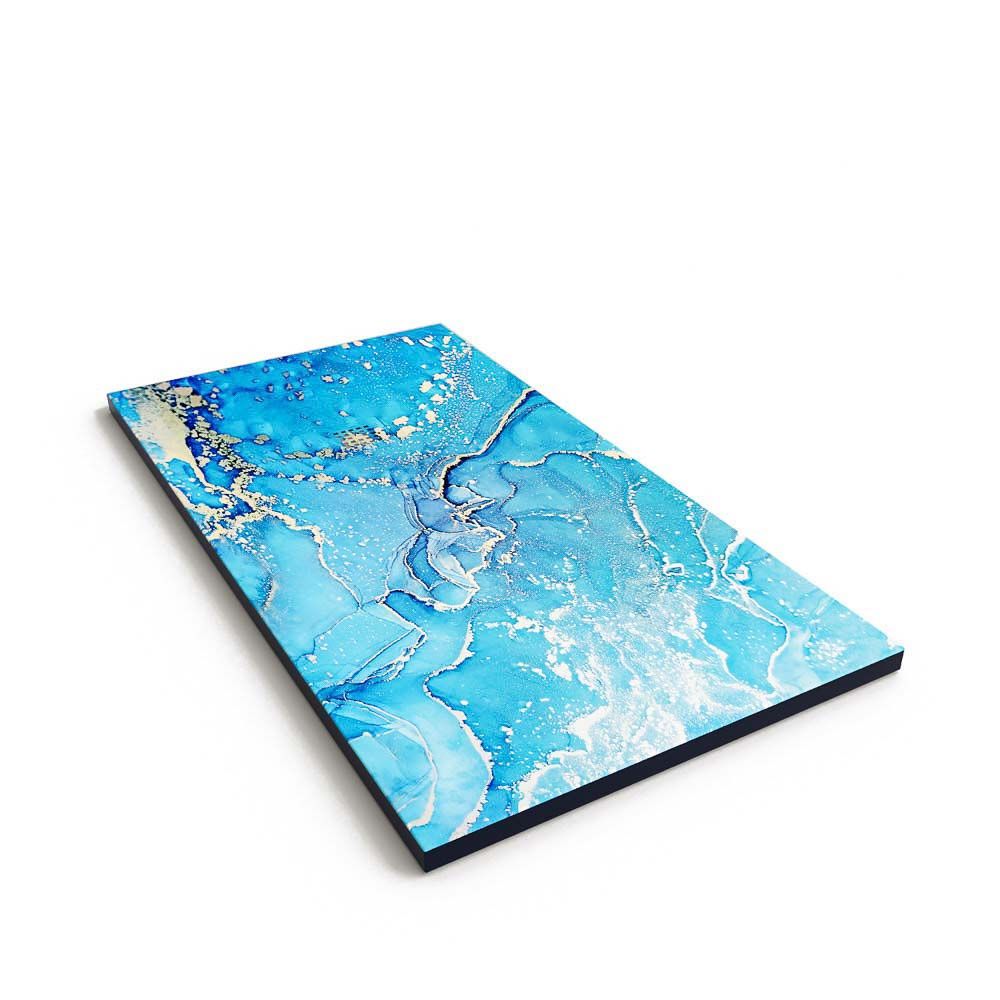 Plato de ducha resina textura pizarra. Efecto en Mármol Forest azul y otros acabados - antideslizante STONE 3D moderno - Imagen 2