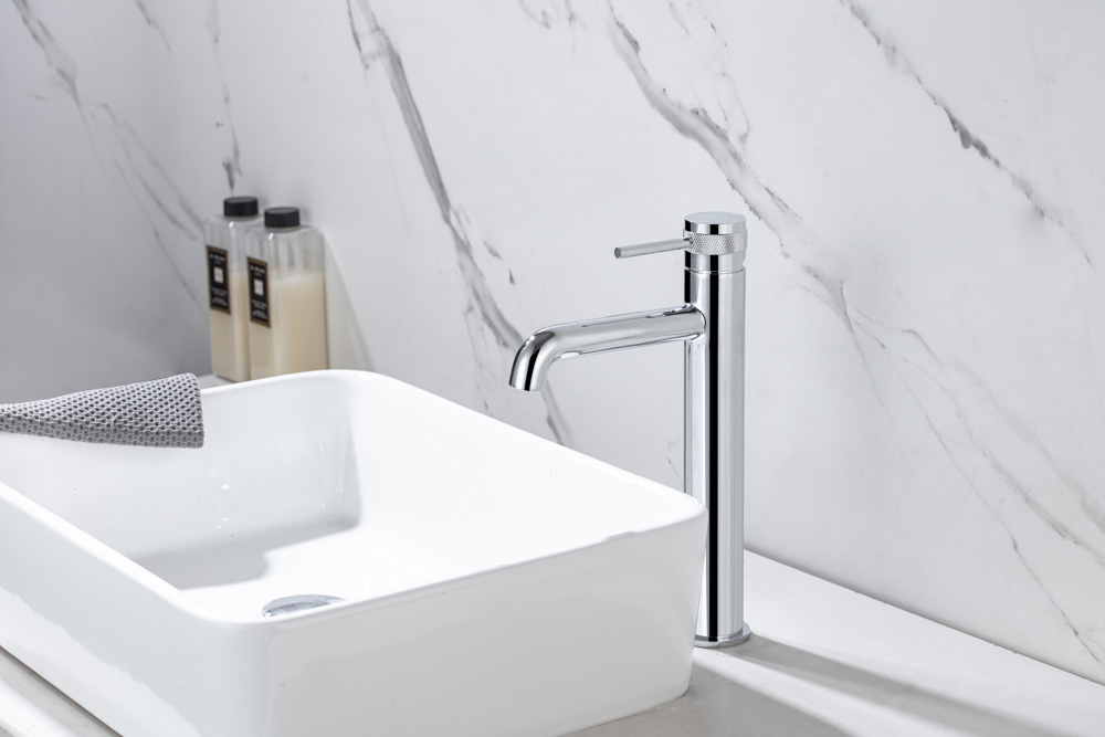 Grifo Monomando Alto de Lavabo DIAMOND Cromo - Imagen 2