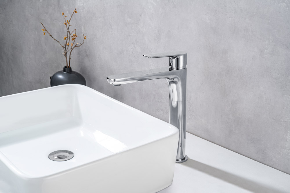 Grifo Monomando de Lavabo Alto NATURE Cromo - Imagen 2