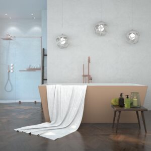Bañera exenta ANNA rectangular solid surface 175x79.5 cm