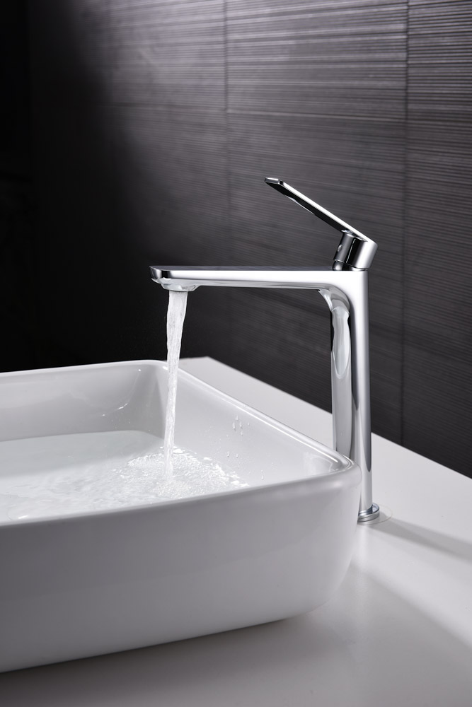 Grifo Monomando Alto de Lavabo GLORY Cromo - Imagen 3