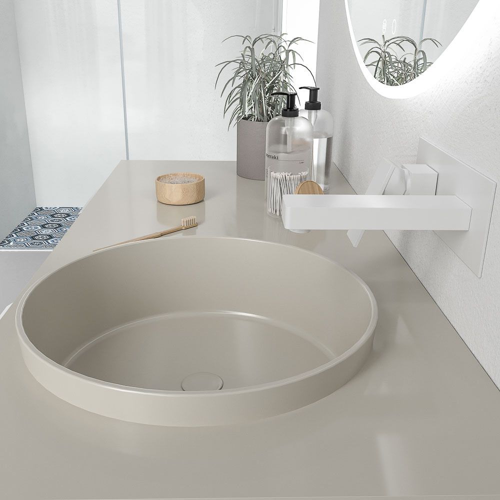 Mueble de baño EMMA suspendido 2 cajones acabado GRAFITO - Imagen 3