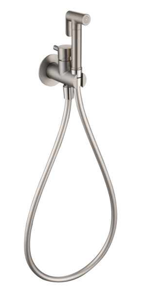 Grifo Empotrado de Bidé HARMONY Níquel Cepillado