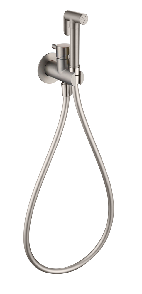 Grifo Empotrado de Bidé HARMONY Níquel Cepillado