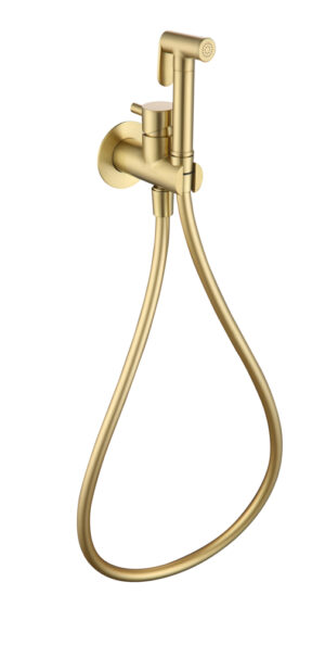 Grifo Empotrado de Bidé HARMONY Oro Cepillado