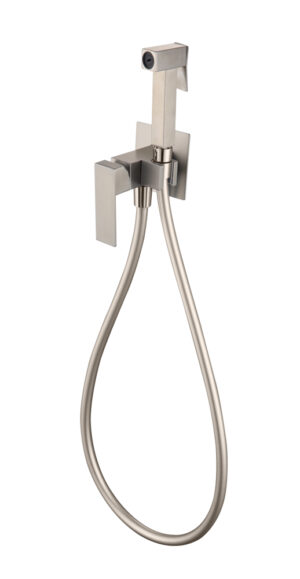 Grifo Empotrado de Bidé SERENITY Níquel Cepillado