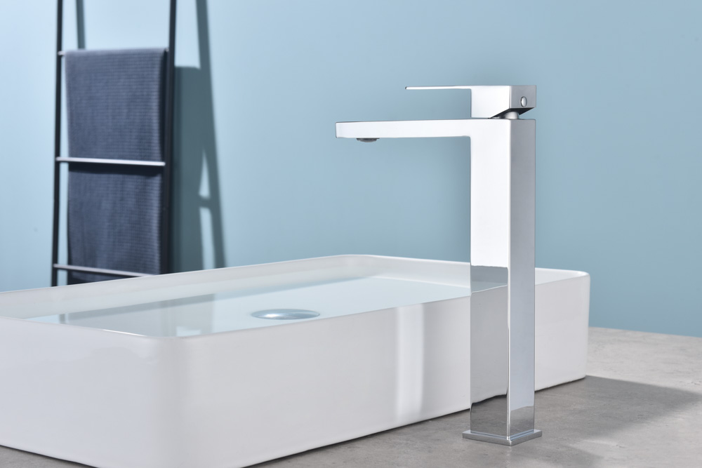 Grifo Monomando de Lavabo Alto ARMY Cromo - Imagen 2