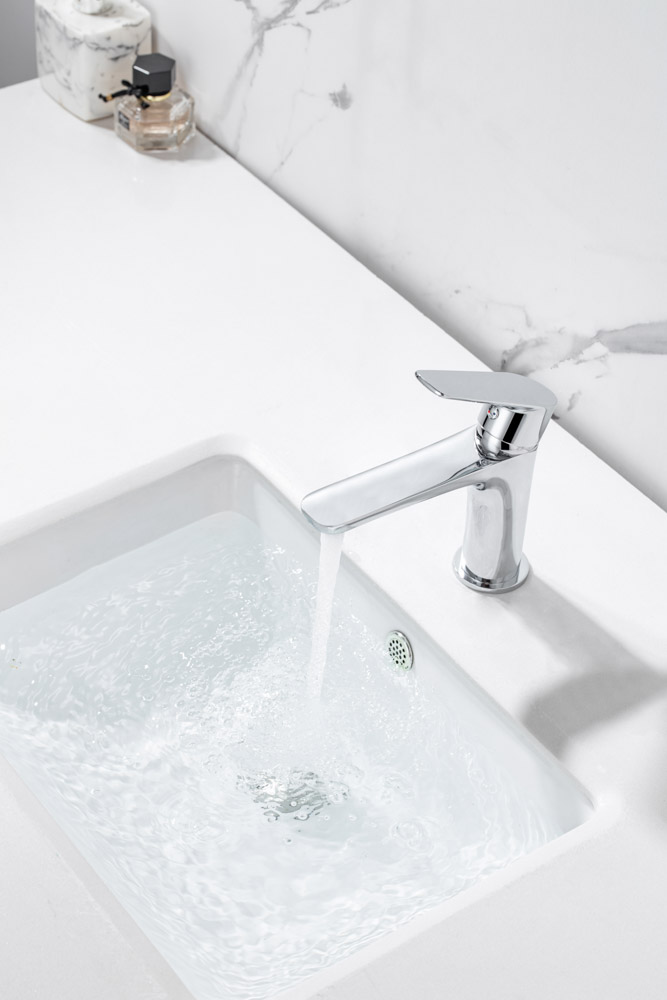 Grifo Monomando de Lavabo NATURE Cromo - Imagen 3