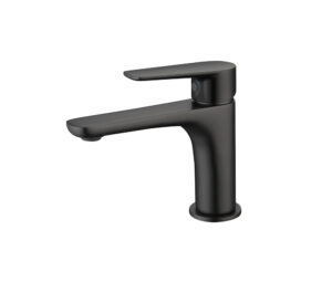 Grifo Monomando de Lavabo NATURE Negro Mate