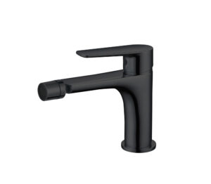 Grifo Monomando de Bidé NATURE Negro Mate