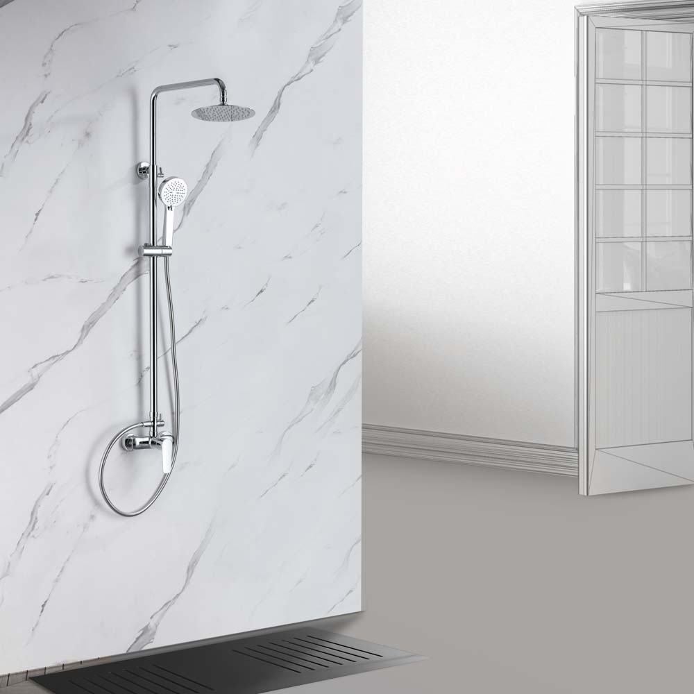 Conjunto de Ducha Monomando NATURE Cromo - Imagen 2