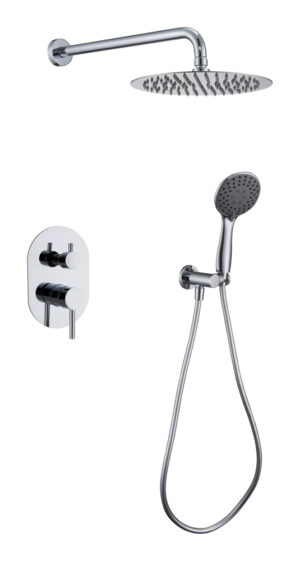 Conjunto de Ducha Empotrado SOUL Cromo