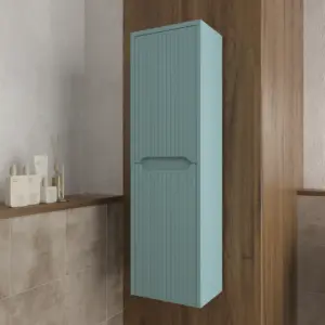 Columna de baño TOSCANA suspendida 2 puertas 120 cm x 35 cm x 21 cm squadratto