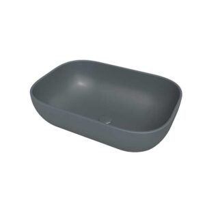 Lavabo sobre encimera HORUS Solid Surface Grafito RAL 7011