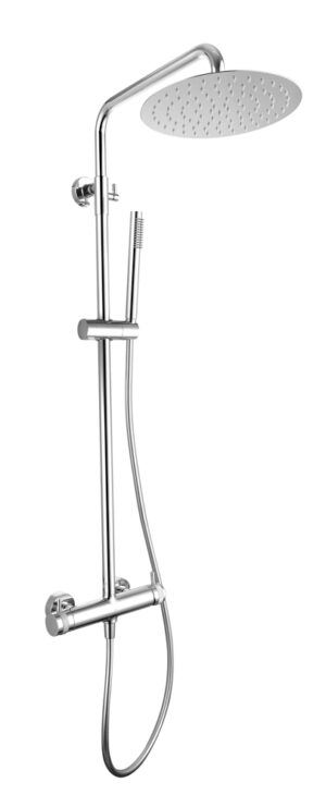 Conjunto de Ducha Monomando DIAMOND Cromo