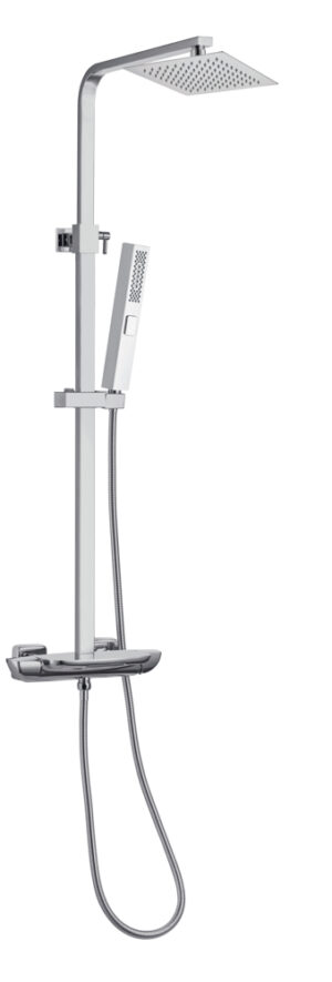 Conjunto de Bañera Monomando JOY Cromo