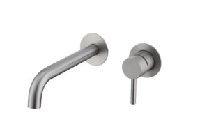 Grifo Monomando de Lavabo Empotrado CLOUD Níquel Cepillado