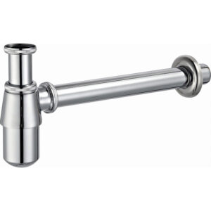 Sifón de Botella para Lavabo Cromo