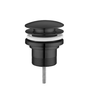 Válvula Click Clack Seta Negro Cristal