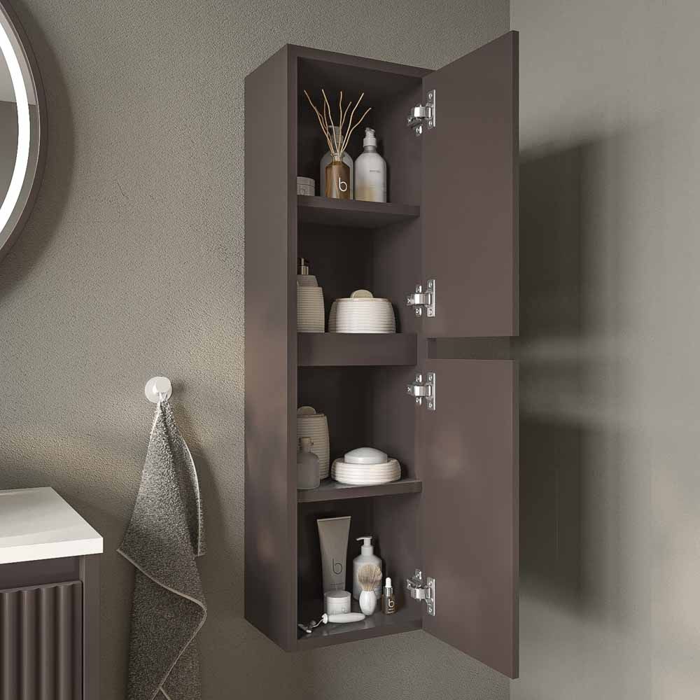 Columna colgar de baño suspendida MILIA 2 puertas - Imagen 10