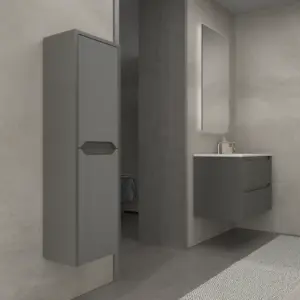 Columna de baño TOSCANA suspendida 2 puertas 120 cm x 35 cm x 21 cm millerigue