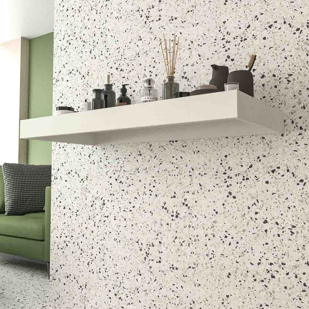 Estante inferior encimera suspendida con faldón SOLID SURFACE - Imagen 5