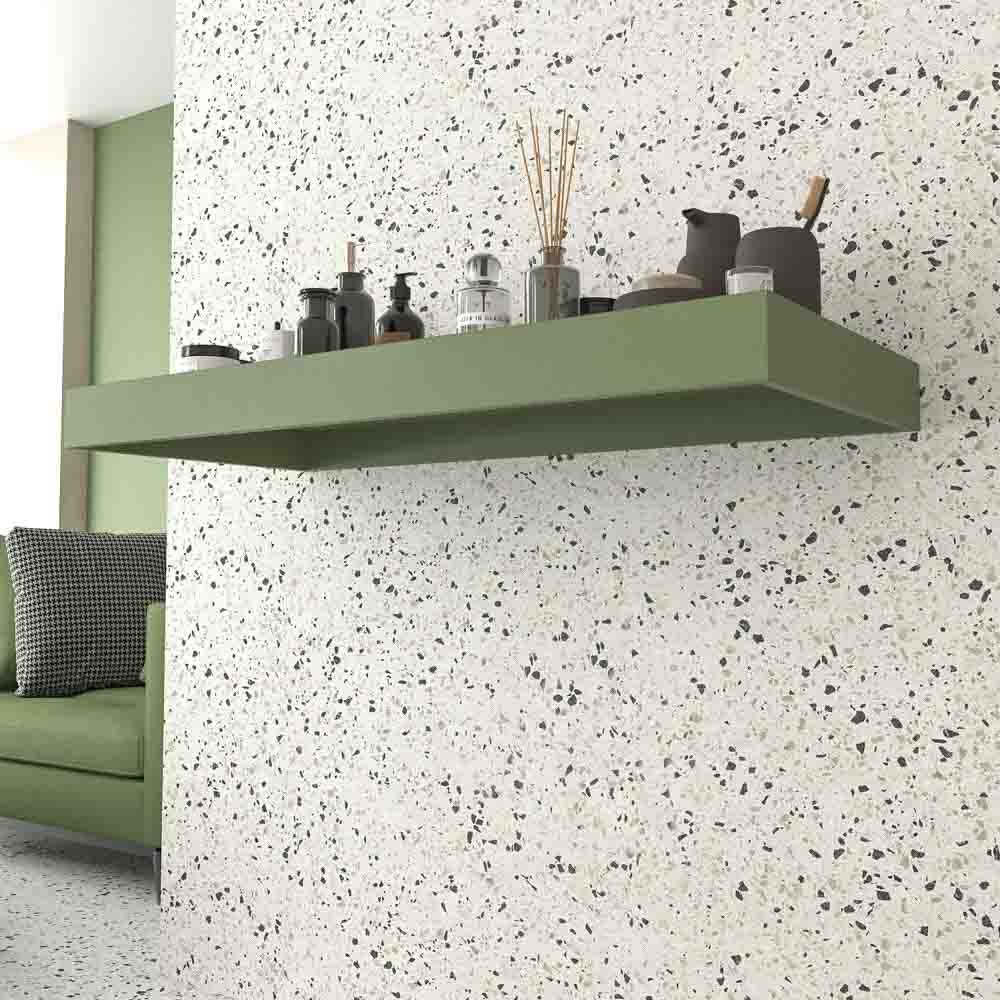 Estante inferior encimera suspendida con faldón SOLID SURFACE - Imagen 2