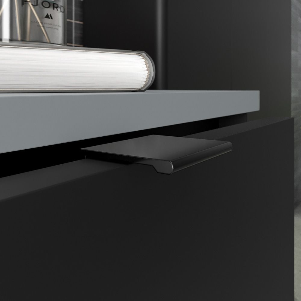 Mueble de baño VICENT con patas 4 cajones encimera Solid Surface 1 seno - Imagen 5