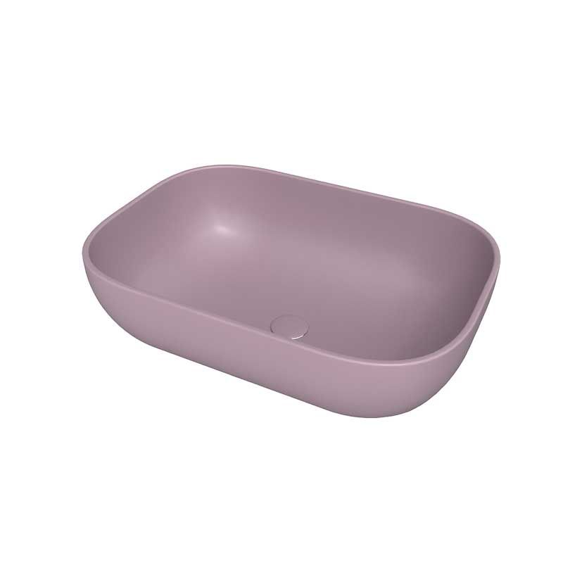 Lavabo sobre encimera HORUS Solid Surface Violeta RAL 3012
