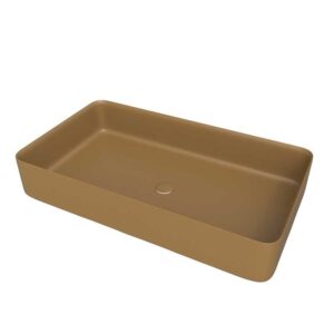 Lavabo sobre encimera FOGO Solid Surface Arcilla
