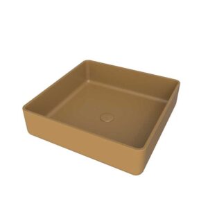 Lavabo sobre encimera SATET Solid Surface Arcilla