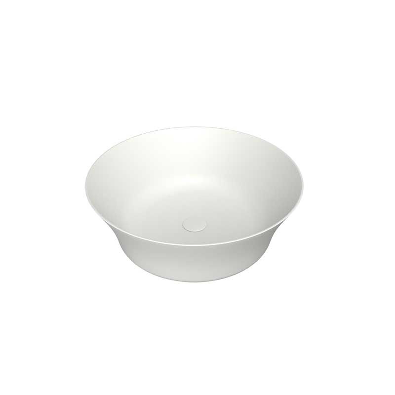 Lavabo sobre encimera AJAX Solid Surface Blanco