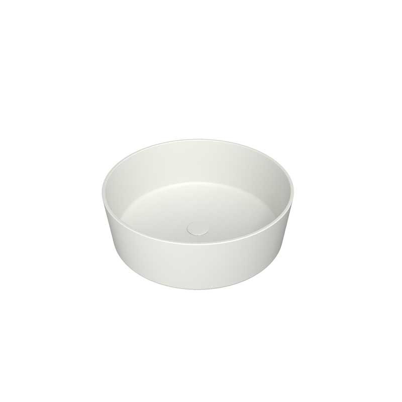 Lavabo sobre encimera OSIRIS Solid Surface Blanco
