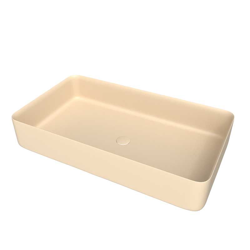 Lavabo sobre encimera FOGO Solid Surface Crema