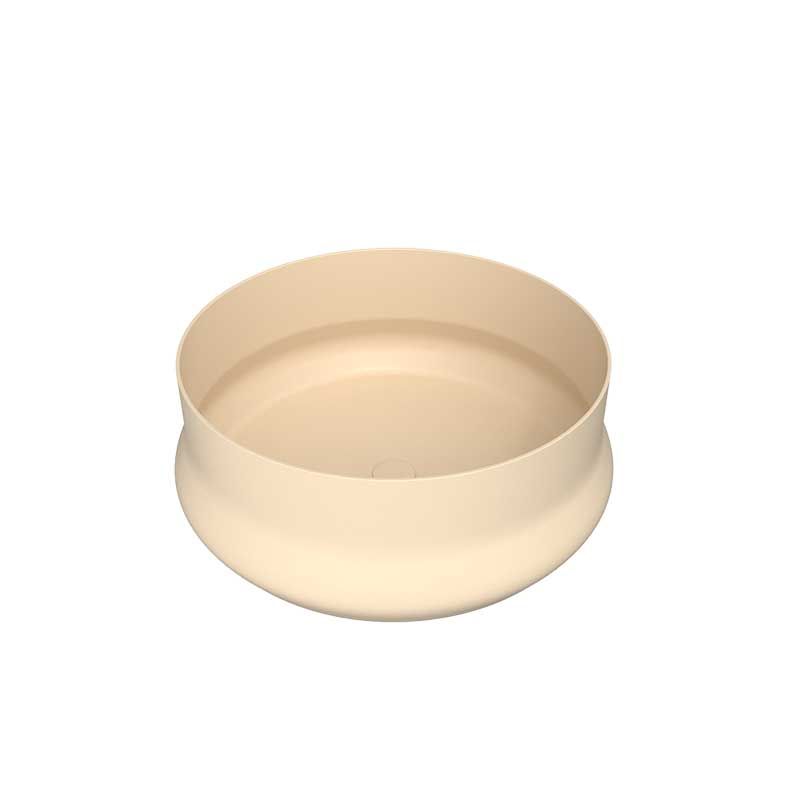 Lavabo sobre encimera GENIL Solid Surface Crema