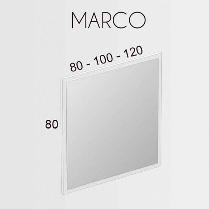 Mueble de baño CARLOTTA suspendido 2 cajones - 2 huecos con lavabo cerámico - Imagen 8