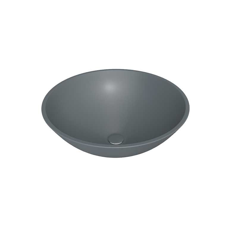 Lavabo sobre encimera BOL Solid Surface Grafito