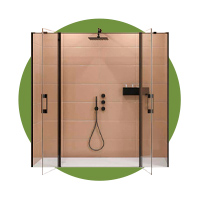 Frontal puerta abatible