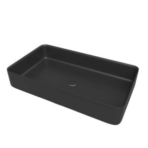Lavabo sobre encimera FOGO Solid Surface Negro