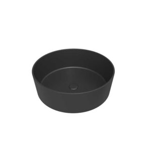 Lavabo sobre encimera OSIRIS Solid Surface Negro