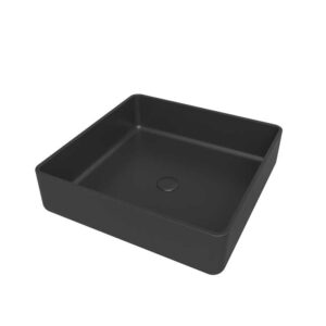 Lavabo sobre encimera SATET Solid Surface Negro