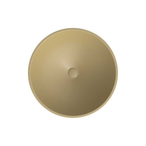 Lavabo sobre encimera BOL Solid Surface Oliva - Imagen 3