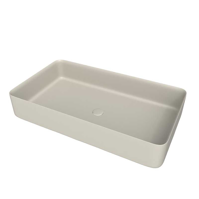 Lavabo sobre encimera FOGO Solid Surface Perlado