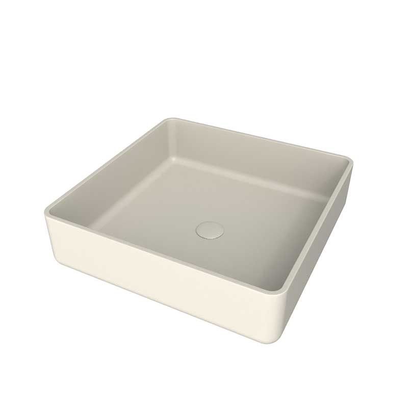 Lavabo sobre encimera SATET Solid Surface Perlado