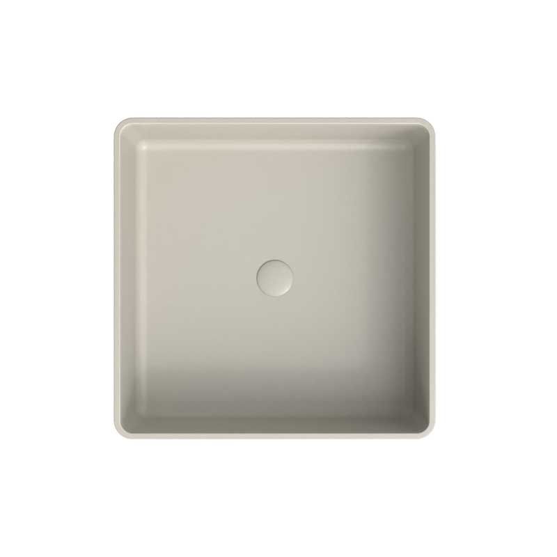 Lavabo sobre encimera SATET Solid Surface Perlado - Imagen 3