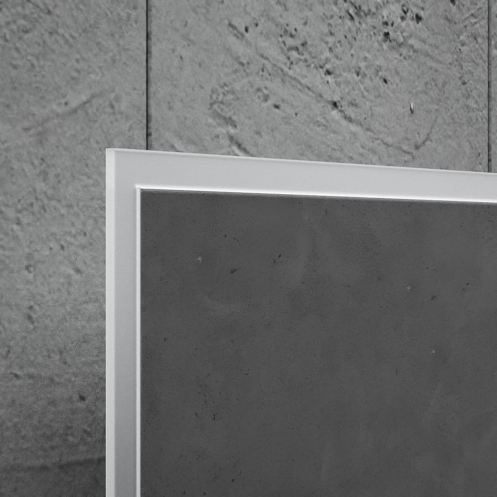 Espejo de baño KOMPLET rectangular con bisel con luz LED frontal y ambiental - Imagen 2