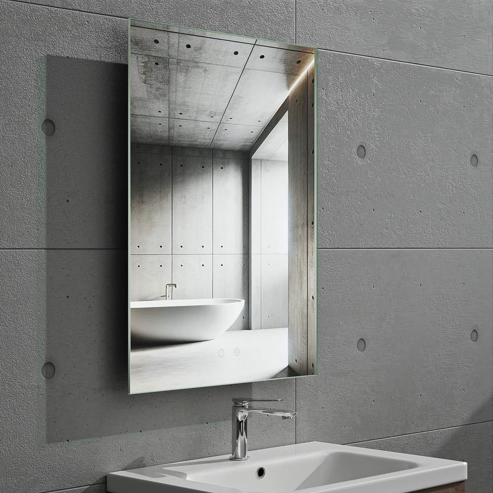 Espejo de baño KAYRA rectangular con luz LED ambiental - Imagen 3