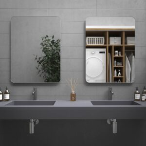 Espejo de baño LISO sin luz canto redondo